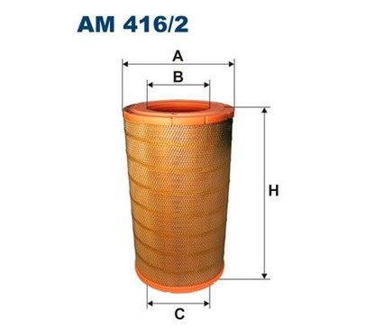 Filtro aria Filtron FILTAM416/2 per aria motore più pulita e prestazioni regolari