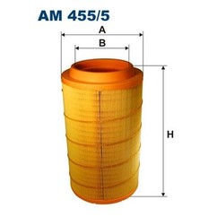 Filtro aria Filtron FILTAM455/5 per aria motore più pulita e prestazioni regolari