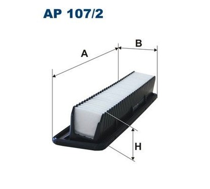 Filtron Filtro Aria Ap107/2 per ripristinare il corretto funzionamento del componente