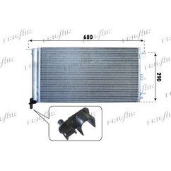 Frigair Cond. Fiat Nuova Panda ::::: 0804.2059 per ripristinare il corretto funzionamento del componente