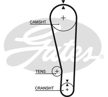 Gates Suzuki Vitara (Et, Ta) Vitara Cabrio (Et, Ta) K015268 per ripristinare il corretto funzionamento del componente
