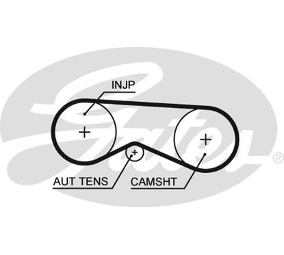 Gates Audi A4 (8E2, B6) A4 Avant (8E5, B6) A4 Cabriolet K015557Xs