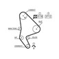 Gates Kit Cinghie Dentate Citroen C5 K025558Xs