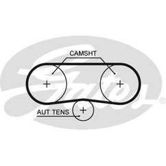 Kit Cinghie Dentate Gates K025565Xs Seat, Vw