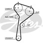 Kit Cinghie Dentate Gates K025578Xs Per Renault