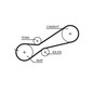 Gates Audi A6 (4A, C4) A6 Avant (4A, C4) K045323Xs