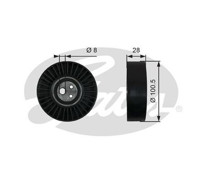 Gates Fiat Marea (185) Marea Weekend (185) Lancia Kappa T36003 per ripristinare il corretto funzionamento del componente