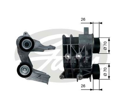 Gates Ford (Europe) T36107 per ripristinare il corretto funzionamento del componente