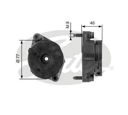 Gates Audi A6 (4A, C4) A6 Avant (4A, C4) Cabriolet (8G7, T38345