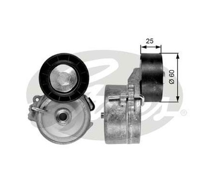 Gates Tendicinghia Citroen T39033 per ripristinare il corretto funzionamento del componente