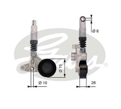 Gates Tenditore Audi T39099 per ripristinare il corretto funzionamento del componente