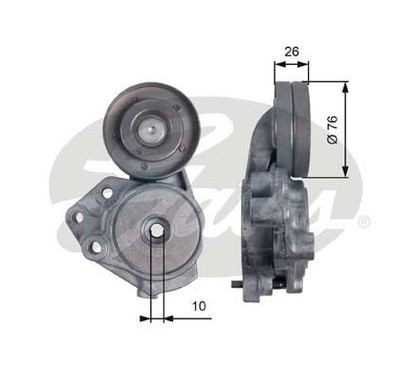 Gates Tenditore T39173 per ripristinare il corretto funzionamento del componente