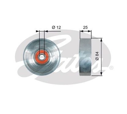Gates T39178 Drivealign Mv Tens Nissan T39178 per ripristinare il corretto funzionamento del componente