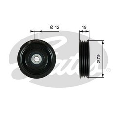 Gates T39184 Drivealign Mv Tens T39184 per ripristinare il corretto funzionamento del componente