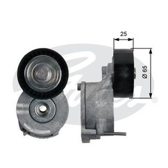 Gates Tenditore T39186 per ripristinare il corretto funzionamento del componente
