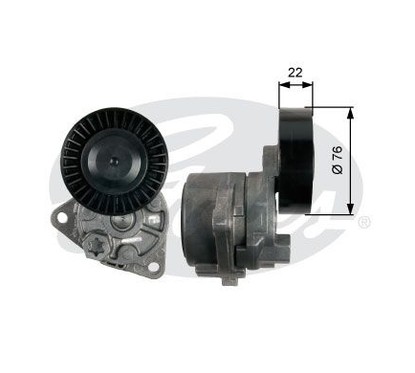 Gates Tenditore T39217 per ripristinare il corretto funzionamento del componente