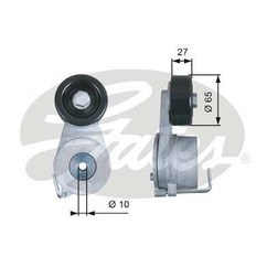 Gates T39275 Drivealign Mv Tens T39275 per ripristinare il corretto funzionamento del componente