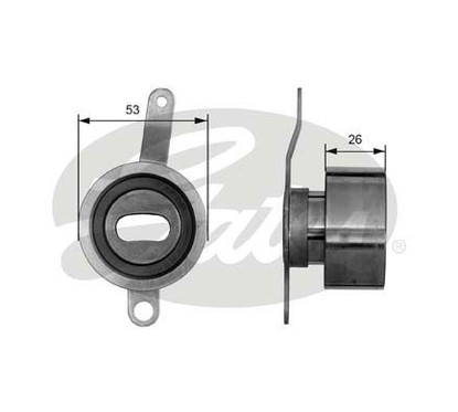 Gates T41023 Powergrip Tensioner T41023 per ripristinare il corretto funzionamento del componente