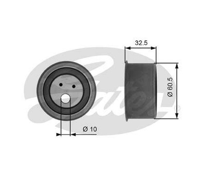 Gates T41054 Powergrip Tensioner T41054 per ripristinare il corretto funzionamento del componente
