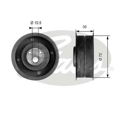 Gates T41080 Powergrip Tensioner T41080 per ripristinare il corretto funzionamento del componente