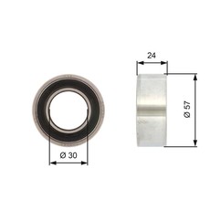 Gates T41121 Powergrip Tensioner T41121 per ripristinare il corretto funzionamento del componente