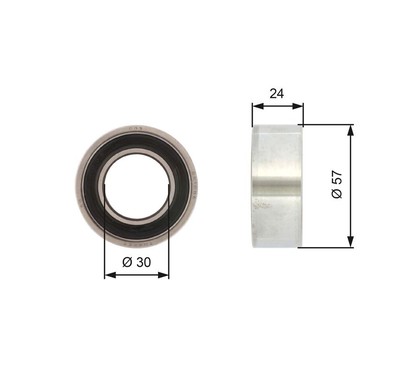 Gates T41121 Powergrip Tensioner T41121 per ripristinare il corretto funzionamento del componente