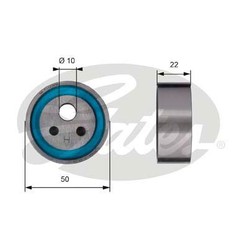 Gates T41154 Powergrip Tensioner T41154 per ripristinare il corretto funzionamento del componente