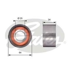 Gates T41234 Powergrip Tensioner T41234 per ripristinare il corretto funzionamento del componente