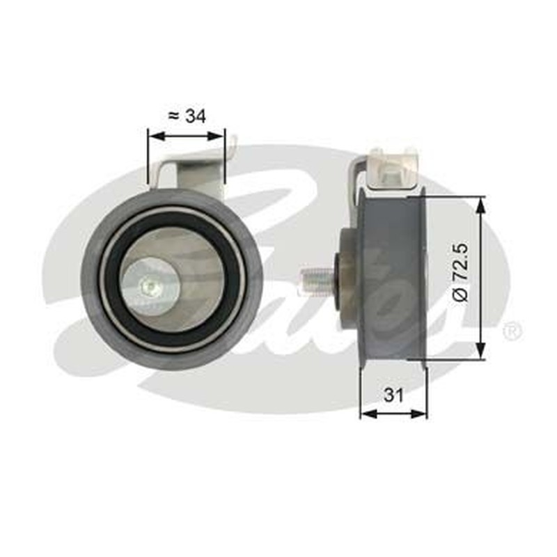 Gates T43017 Powergrip Tensioner T43017 Gates T43017 Powergrip Tensioner T43017