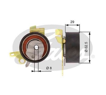 Gates T43022 Powergrip Tensioner T43022 per ripristinare il corretto funzionamento del componente