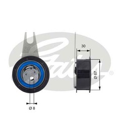 Gates T43041 Powergrip Tensioner T43041 per ripristinare il corretto funzionamento del componente