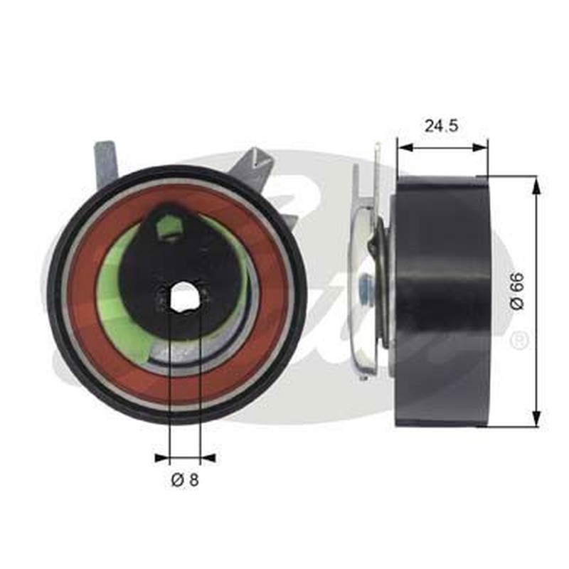 Gates T43048 Powergrip Tensioner T43048