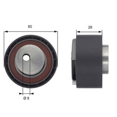 Gates T43055 Powergrip Tensioner T43055 per ripristinare il corretto funzionamento del componente