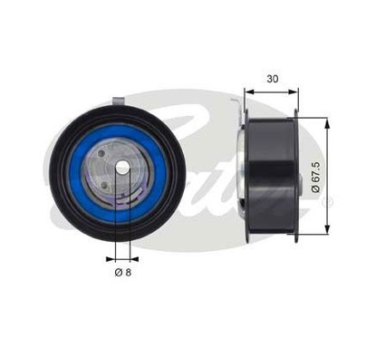 Gates T43059 Powergrip Tensioner*Ic* T43059 per ripristinare il corretto funzionamento del componente