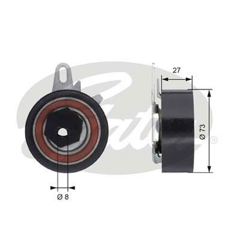 Gates T43067 Powergrip Tensioner T43067