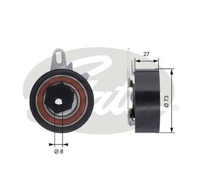 Gates T43067 Powergrip Tensioner T43067 per ripristinare il corretto funzionamento del componente