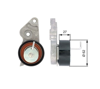 Gates T43127 Powergrip Tensioner T43127 per ripristinare il corretto funzionamento del componente
