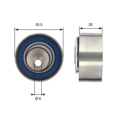 Gates T43156 Powergrip Tensioner T43156 per ripristinare il corretto funzionamento del componente