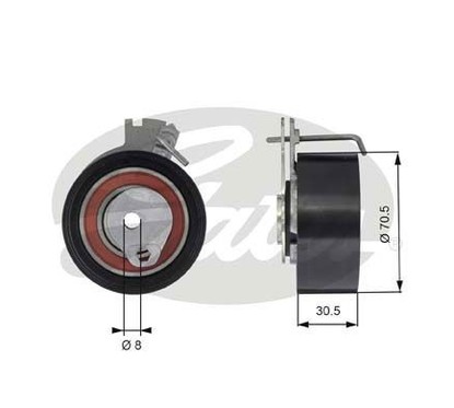 Gates T43159 Powergrip Tensioner T43159 per ripristinare il corretto funzionamento del componente