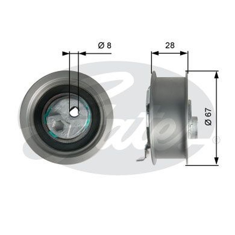 Gates T43237 Powergrip Tensioner T43237
