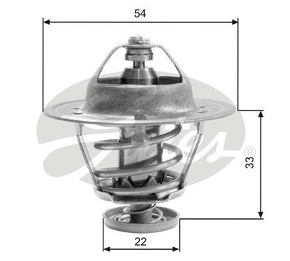 Gates Th22682G1 Thermostat Th22682G1 per ripristinare il corretto funzionamento del componente