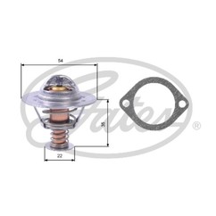 Gates Termostato Th22689G1 per ripristinare il corretto funzionamento del componente