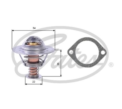 Gates Termostato Th22689G1 per ripristinare il corretto funzionamento del componente
