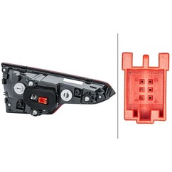 HELLA Luce posteriore 2SA 012 249-081