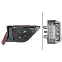 HELLA Luce posteriore 2SA 012 520-061