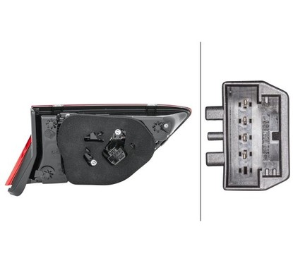 HELLA Luce posteriore 2SA 012 520-061