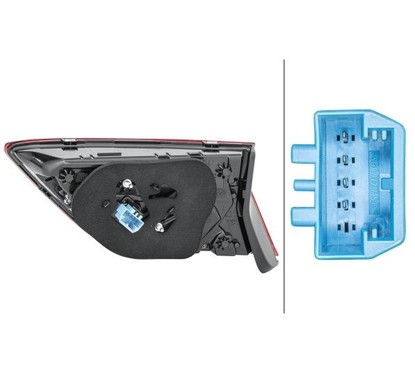 HELLA Luce posteriore 2SA 012 522-091