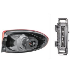 HELLA Luce posteriore 2SD 009 691-091