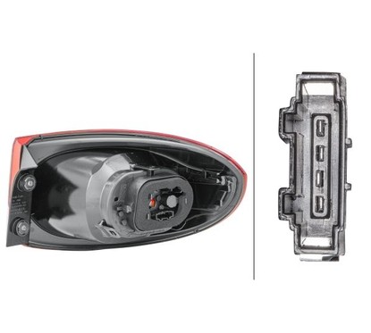 HELLA Luce posteriore 2SD 009 691-091