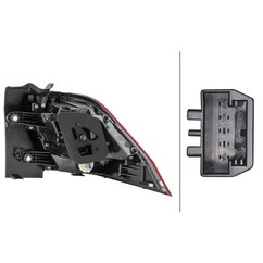 HELLA Luce posteriore 2SD 012 519-031